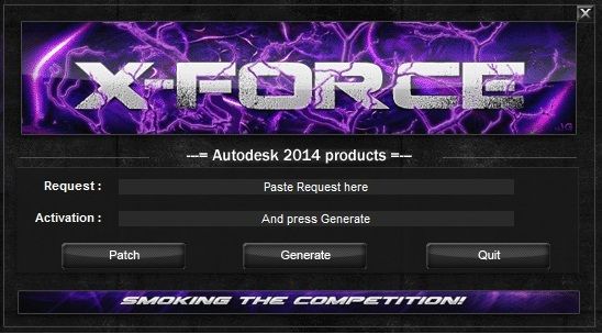 crack autocad 2014 xforce 64 bits